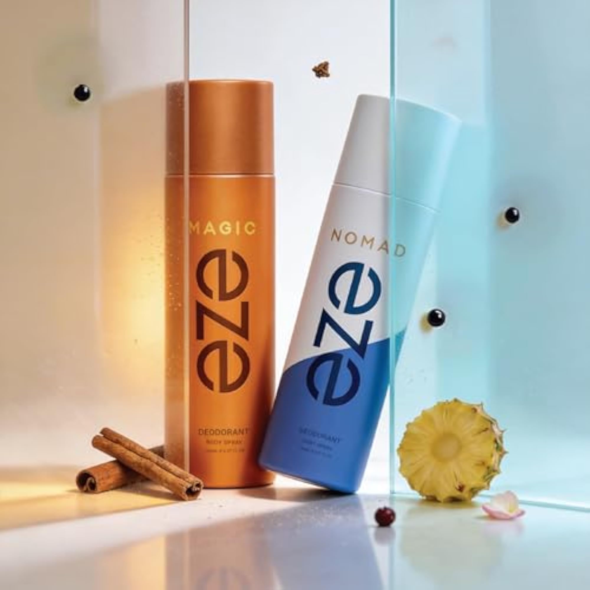 Men's Long Lasting Deodorant Pack of 2, Spicy Fresh Woody